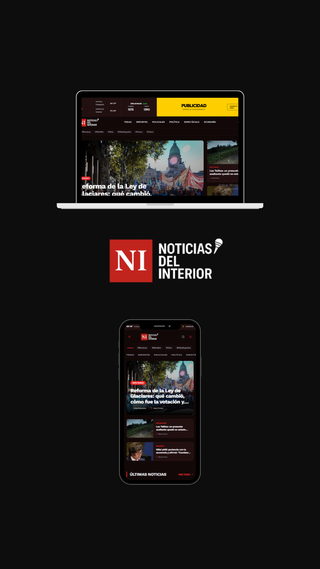 Noticias del Interior - Editorial Platform